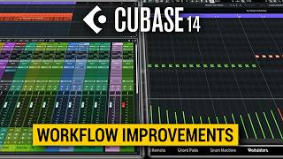 Production Workflow Improvements  New Features in Cubase 14 [upl. by Lednar359]