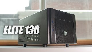 Cooler Master Elite 130 mini ITX Case Review [upl. by Eidod122]