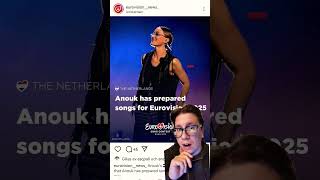 UPDATES ABOUT THE NETHERLANDS SELECTION FOR EUROVISION 2025  ANOUK HAS PREPARED SONGS ESC2025 🇳🇱 [upl. by Gonta]