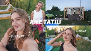 AİLEMİ TANIYIN 2 GÜNLÜK AİLE TATİLİMİZ  VLOG [upl. by Idnam]