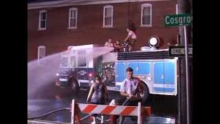 Volunteer Hose 2 West Haverstrawny Fire Department 23  1500 Wetdown part 2 of 2 [upl. by Dimitris]