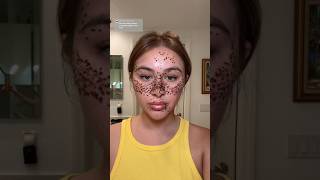 How Is This A Trend 😳🤔 henna freckles makeuphacks [upl. by Arrad]