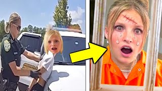 Payton Delu GETS ARRESTED Ninja Kidz TV [upl. by Yaned]