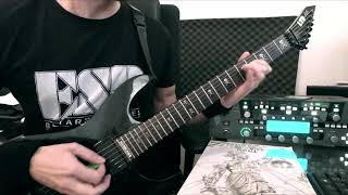 Metallica  Dyers Eve  Solo Playthrough Cover  ESPLTD KH602 [upl. by Rimat948]