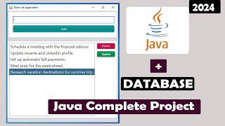 Java Project For Beginners Step By Step Using NetBeans And MySQL Database In One Video  With Code [upl. by Ender]