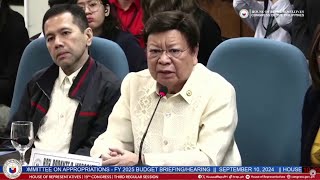 Rep Marcoleta moves to terminate OVP budget hearing Rep Quimbo calls vote  GMA Integrated News [upl. by Ilzel753]