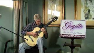 Quick Demo of all Goyette Classical Guitar Models [upl. by Mechling]