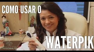 Waterpik o Fio Dental à água aprenda aqui como usar  Dra Juliana Varão [upl. by Aynotel574]