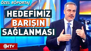 Hakan Fidan ABDnin Filistin Yaklaşımını Değerlendirdi Kayıtsız Şartsız İsraili Destekliyor NTV [upl. by Kilbride911]