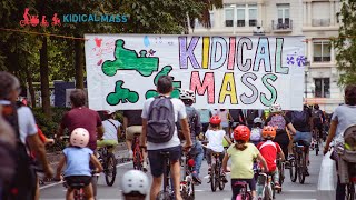 Kidical Mass Catalunya Barcelona 7 de Maig 2023 [upl. by Merth]