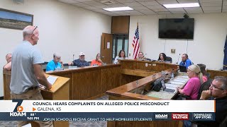 Galena City Council hears complaints on alleged police misconduct [upl. by Arimas968]