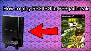 How to play PS2 ISO games in PS3 [upl. by Patricio]