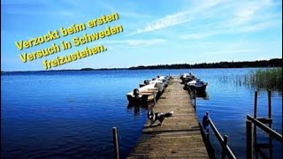 Freistehen verboten Der Trollberget Nationalpark am Åsnensee in Schweden [upl. by Ydnolem]