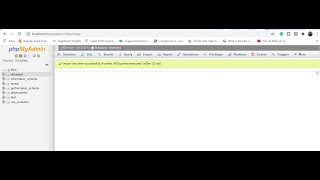 phpmyadmin Error Incorrect format parameter [upl. by Jehoash]