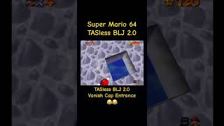 TASless BLJ 20 Vanish Cap Entrance  Super Mario 64 [upl. by Akcebar]