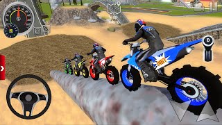 Impossible Bike Stunts Driving  Motocross Racing Simulator  Best Android  IOS gameplay FHD [upl. by Onairot89]