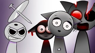 Incredibox Sprunki comparison Battle  CREEPY PHASES SPRUNKIES Clukr vs Gray [upl. by Sowell885]