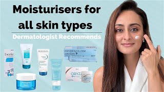 Best moisturisers for dry oily  sensitive acne prone skin Dermatologist recommends [upl. by Gnep636]