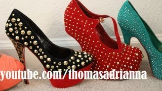 SHOE HAUL for my divas  Bella Donna Shoes [upl. by Santoro894]