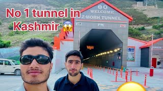 ZMorh tunnel  Kashmir ka khubsurat tunnel 🥰  Sonamarg mai barf 🏔️ [upl. by Nodnelg]