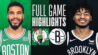 CELTICS at NETS  FULL GAME HIGHLIGHTS  November 4 2023 [upl. by Naam]