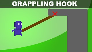 Grappling Hook Part 2  Unity 2D Tutorial C [upl. by Lorna]