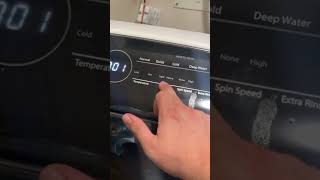 Diagnostic mode  WTW8040DW0  Whirlpool Washer  19363302138 Woodlands TX USA [upl. by Pearle]