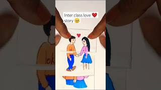 Interclass love ❤️ story 🥺shorts story love trending lovestory [upl. by Ytisahcal]