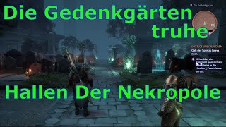 Die Gedenkgärten truhe Hallen Der Nekropole Dragon Age The Veilguard [upl. by Toddie]