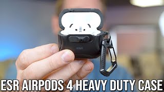 ESR Flicklock Heavy Duty AirPods Gen 4 Case [upl. by Orsini]