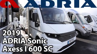 ADRIA Sonic Axess I 600 SC 2019 Motorhome 699 m [upl. by Aurora68]