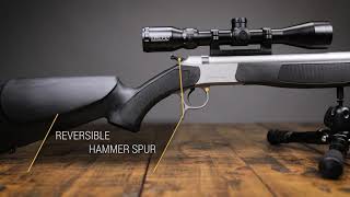 CVA Optima V2 Muzzleloader Overview Stainless Steel Barrel Black Stock [upl. by Messere]