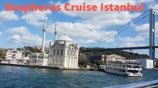 Bosphorus Cruise Istanbul  Part One [upl. by Kelly]