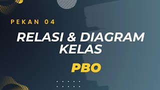 W4 PBO Relasi dan Diagram Kelas [upl. by Hammond]