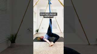 6 MUSTTRY restorative poses on the hammock aerialyoga aerialhammock [upl. by Ttessil]