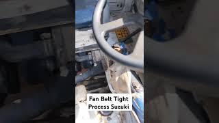 Fan Belt Tight Process Suzuki pickup automobile automobileindustry [upl. by Geldens786]