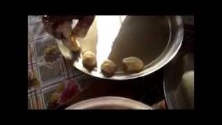 Bengali Recipe  Processing of DALER BORI [upl. by Dilahk]