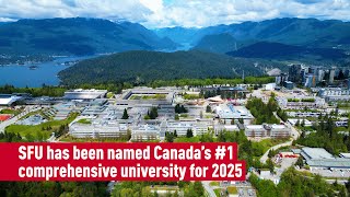 Simon Fraser University is Canada’s top comprehensive university in 2025 Maclean’s rankings [upl. by Aihsit]