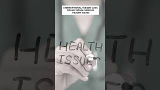 Unintentional Weight Loss Here’s Why You Need to Act Fast 💣 shorts weightloss health viral [upl. by Aloz]