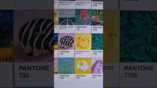 My Pantone Card Paintings 6180 [upl. by Tletski845]