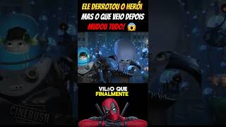 Ele Derrotou o Herói Mas o Que Veio Depois Mudou Tudo😱 megamente filmes resumodefilmes marvel [upl. by Revlys]