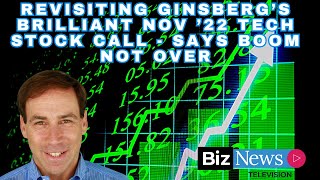 Revisiting Ginsberg’s brilliant Nov ’22 tech stock call  says boom not over [upl. by Faythe]