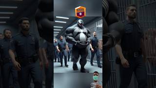 imprisoned 🤣🤣🤣  Spiderman vs Venom vs Captain America shorts shortvideo brawlstars funny ai [upl. by Phelips]