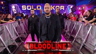 New Bloodline Entrance  Smackdown June 7 2024 [upl. by Etnoid437]