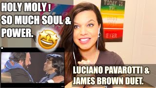 Reacting to LUCIANO PAVAROTTI and JAMES BROWN  ITS A MANS WORLD  Music Reaction Video [upl. by Anawqahs947]