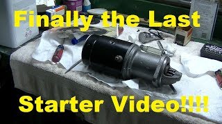 Studebaker Rescue Video 29 Starter Tune up Part 3 [upl. by Hsirap]