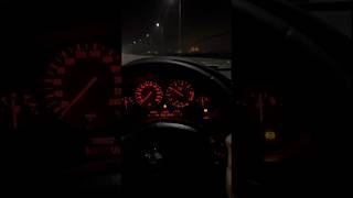 BMW E39 528i acceleration 0200km разгон БМВ Е39 [upl. by Parcel]