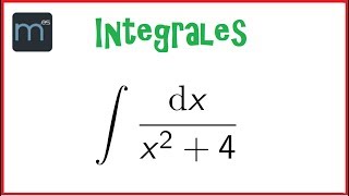 Integral de tipo arcotangente integrales racionales [upl. by Annahael406]