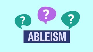 What is Ableism [upl. by Shoifet]