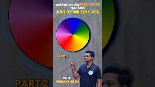 rotategradientcircle webdesign codinginhindi viralshorts shortsvideo css csscirclerotate [upl. by Garbe]